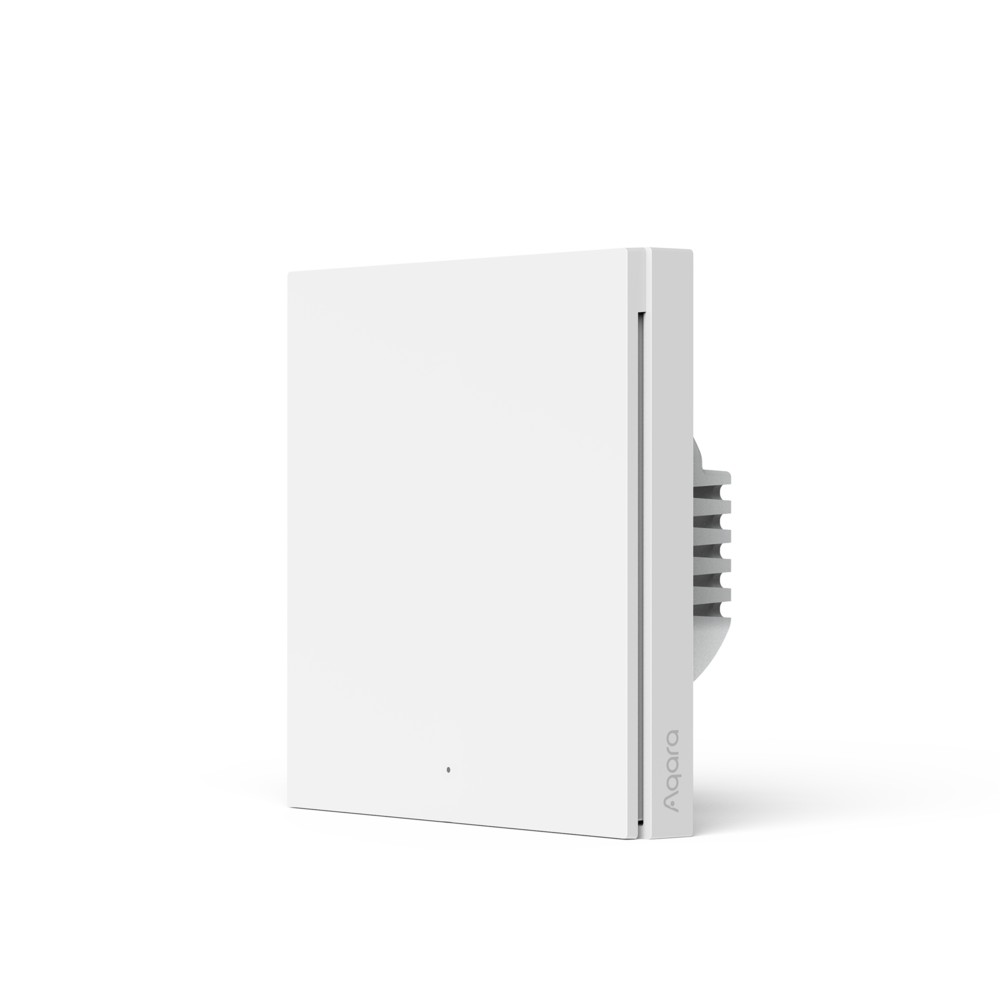 Aqara Wall Single Switch H1 | Przełącznik | z Neutral, Zigbee 3.0, EU, WS-EUK03