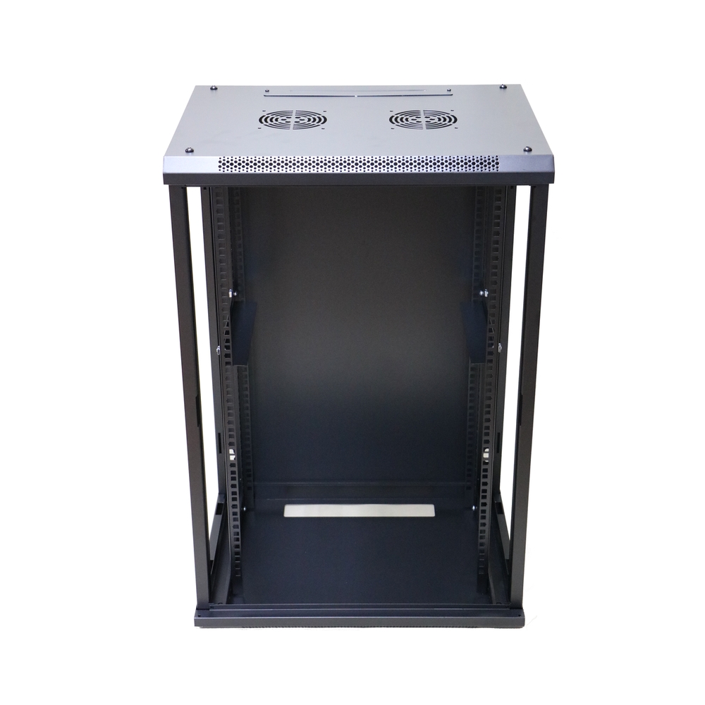 Extralink 18U 600x450 Czarna | Szafa rack | montowana na ścianie - obrazek 3