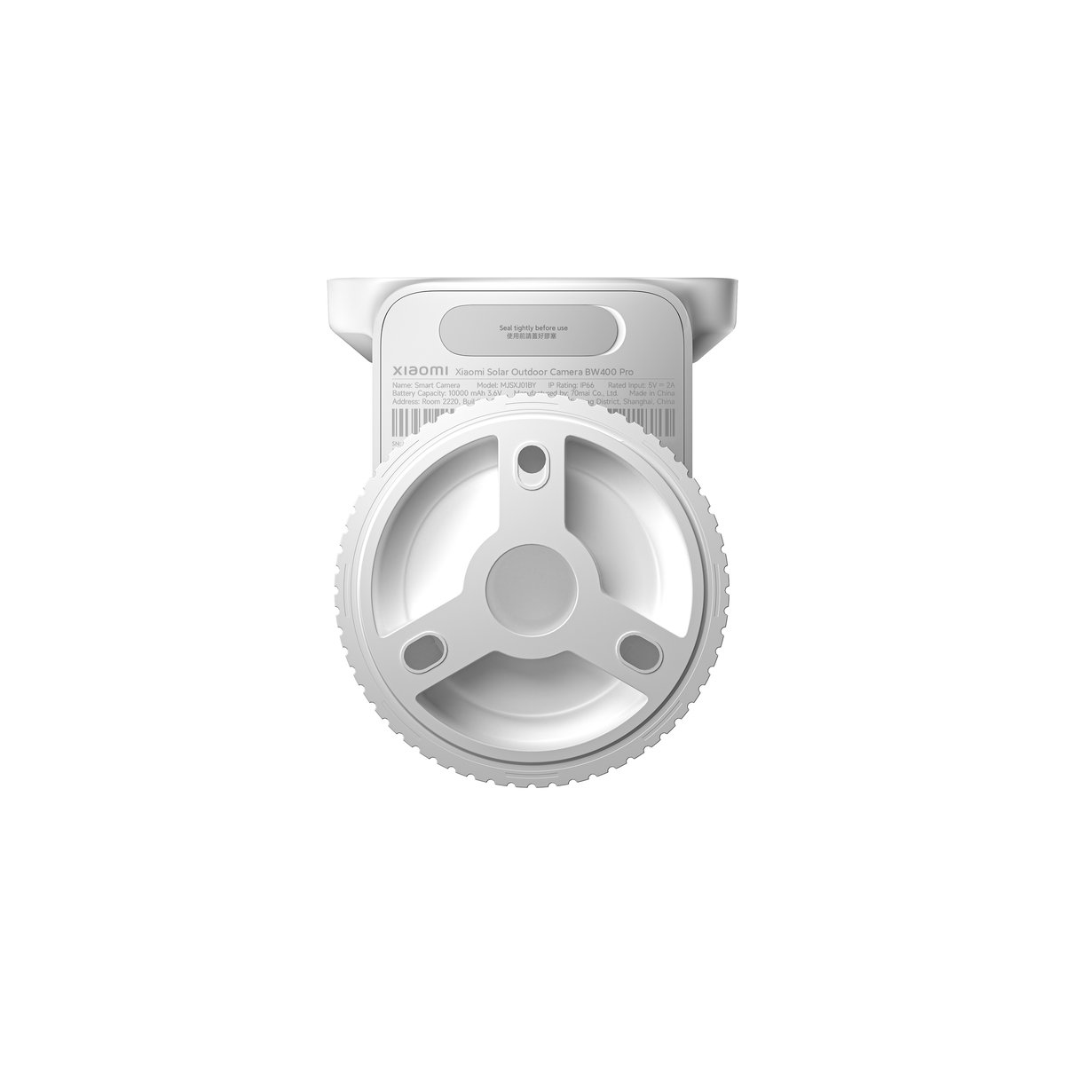 Xiaomi Solar Outdoor Camera BW400 Pro Set | Zestaw Kamera solarna + Stacja bazowa | 10000mAh, 1440p, IP66, Wi-Fi 2.4GHz - obrazek 3