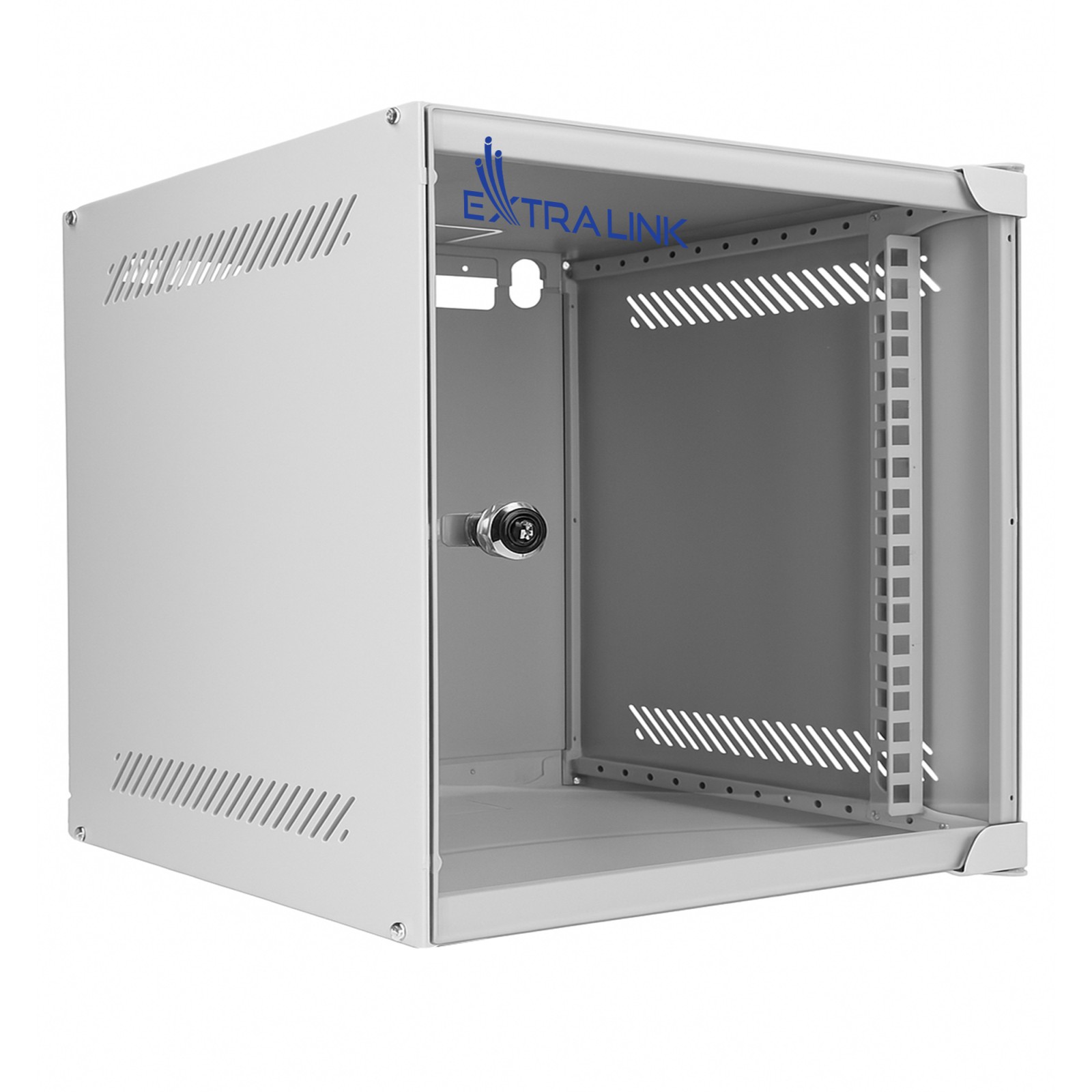 Extralink Lite 6U 10" 280X310 Szara | Szafa rack | montowana na ścianie
