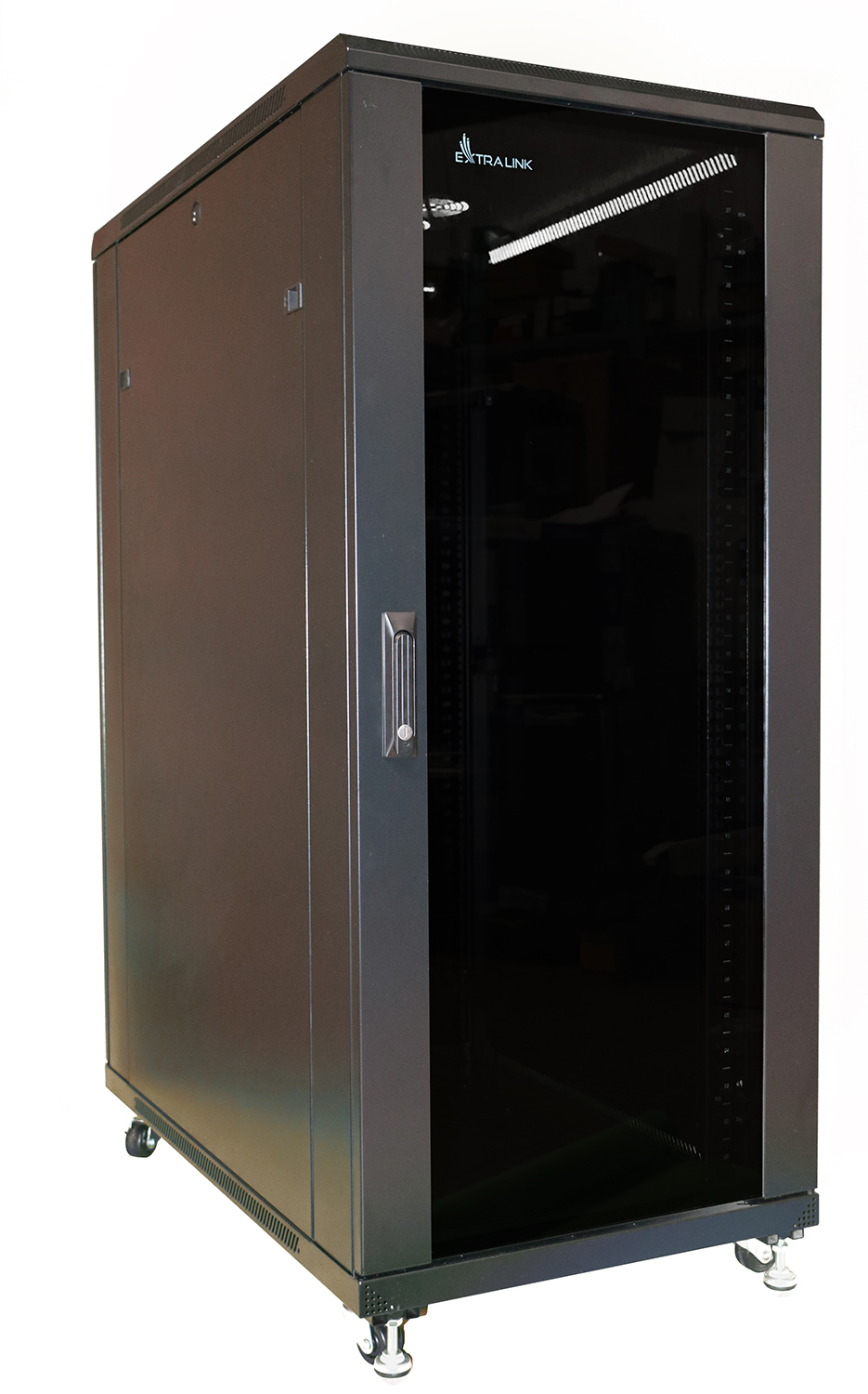 Extralink 37U 800x800 Czarna | Szafa rack | stojąca - obrazek 2