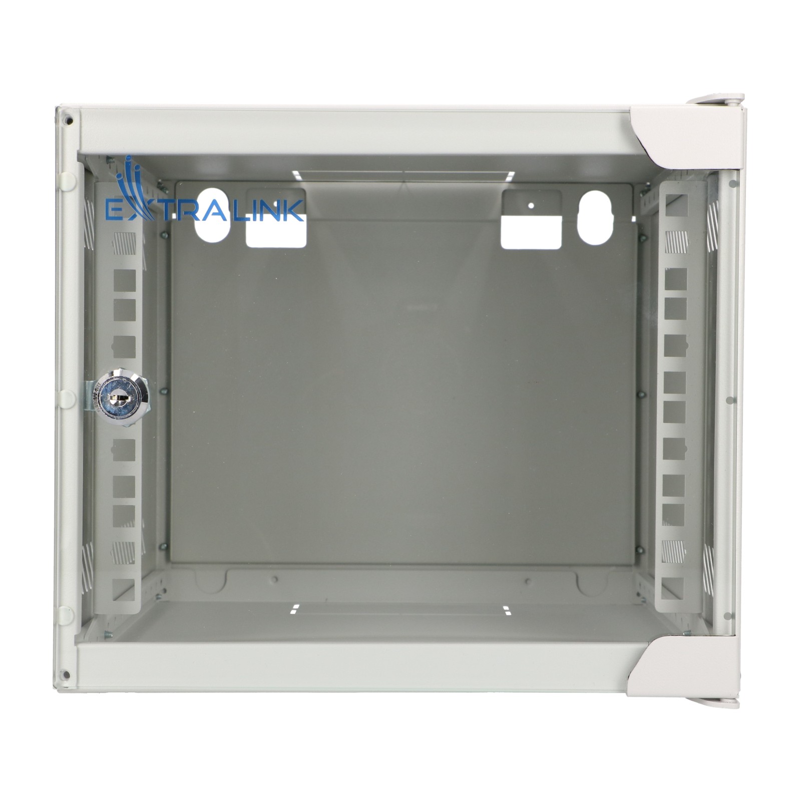 Extralink Lite 4U 10" 280X310 Szara | Szafa rack | montowana na ścianie - obrazek 2